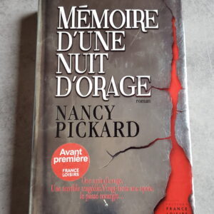 Mémoire d'une nuit d'orage