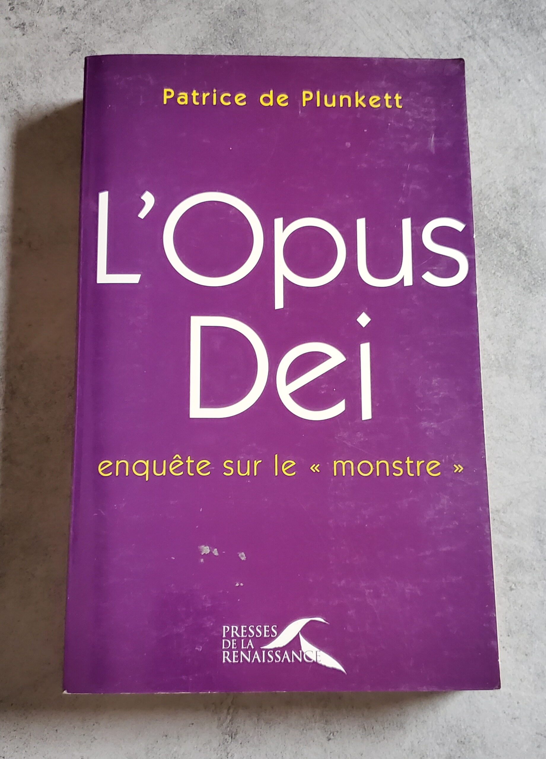 L'Opus Dei enquête sur le "Monstre"