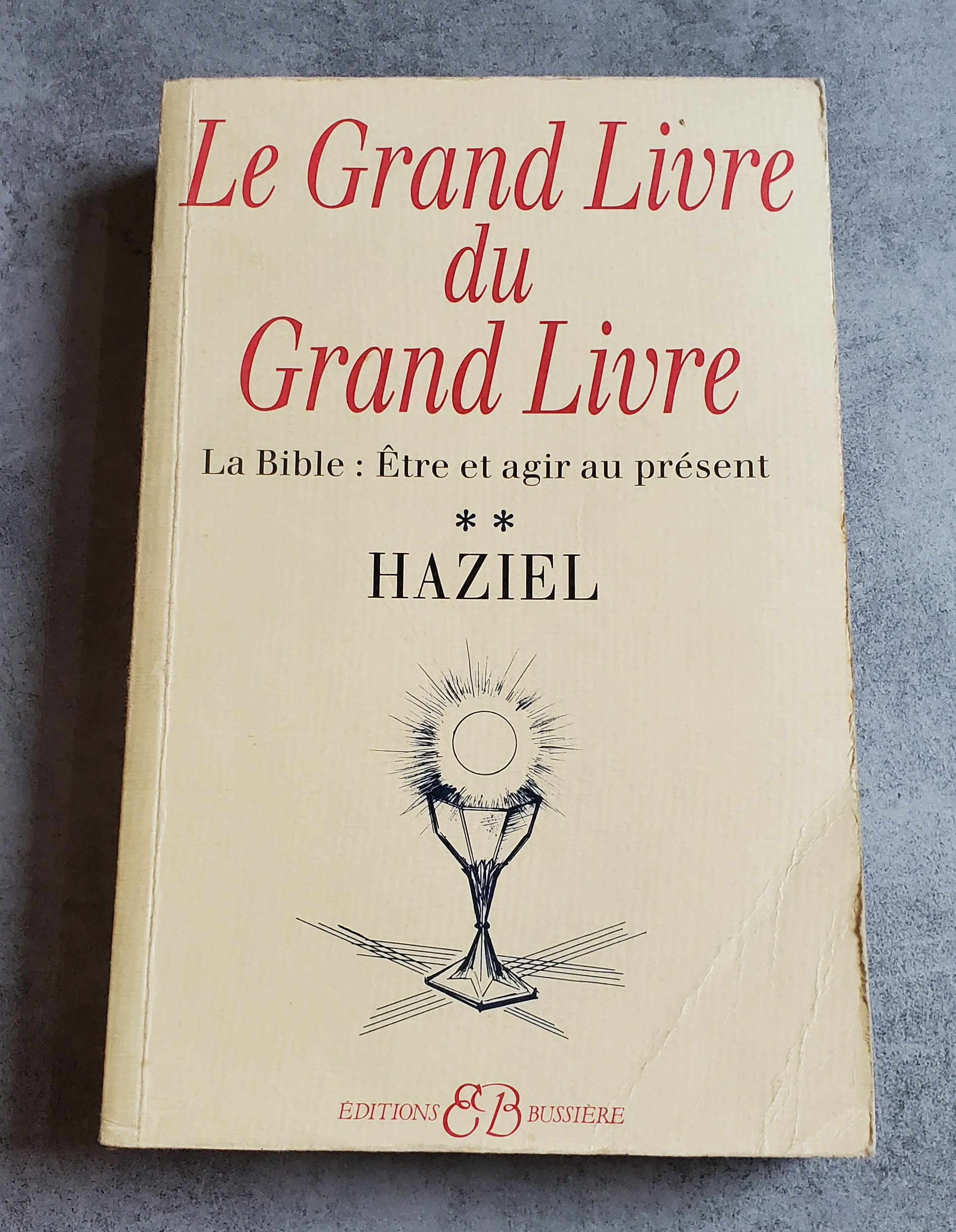 Le Grand Livre du Grand Livre La Bible : être et agir au présent **