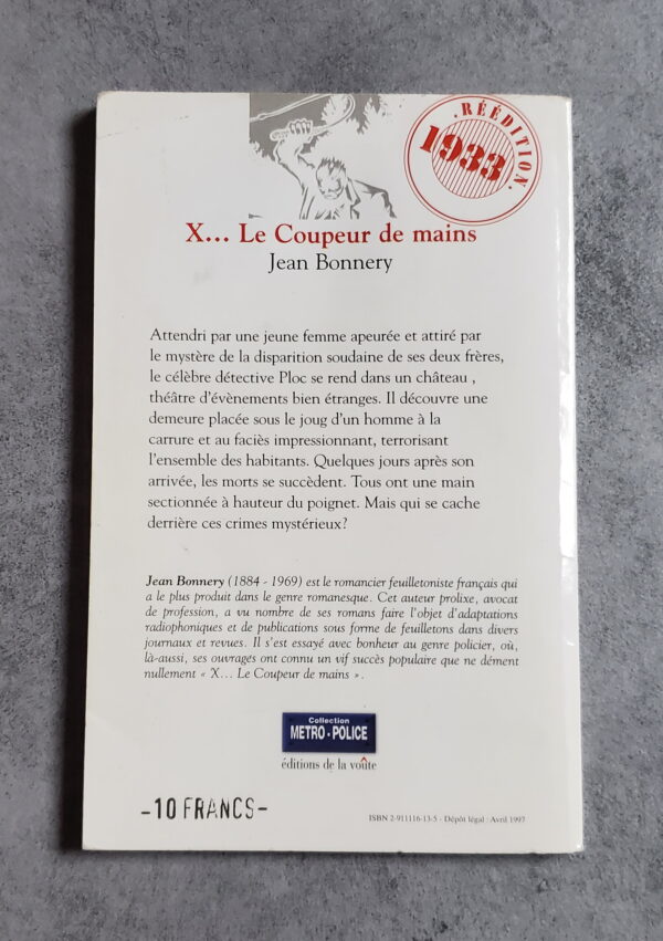 X ... le coupeur de mains – Image 2