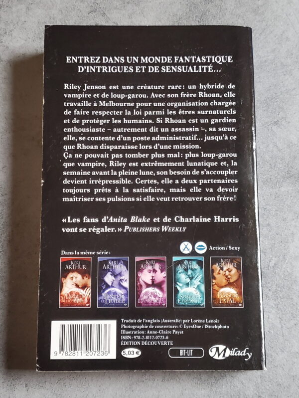 Pleine Lune Riley Jenson Tome 1 – Image 2